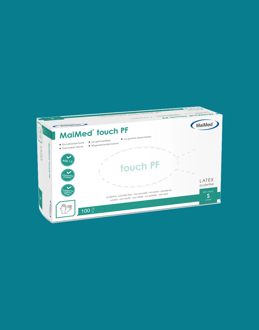 EInmalhandschuh care-desk pflegehilfsmittel